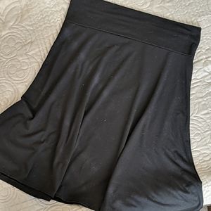 Black Azure Skater style Skirt